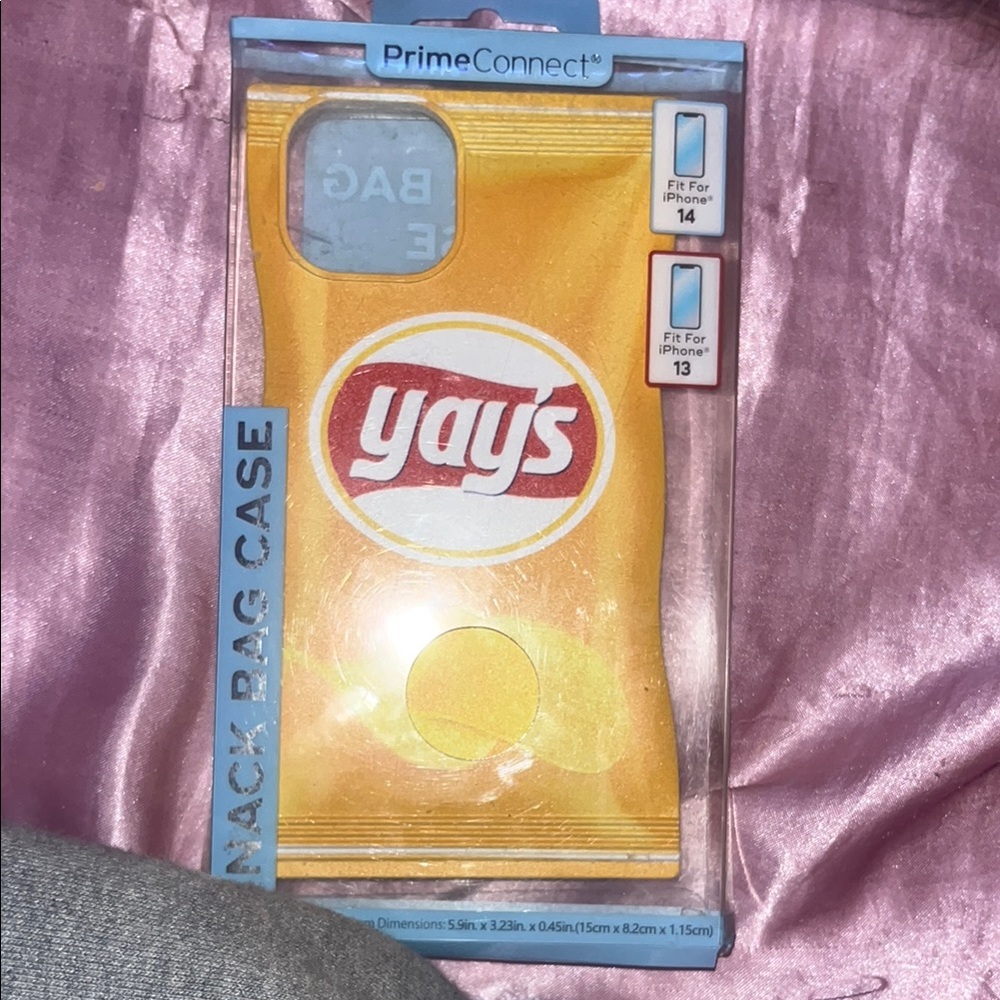 Yellow Snack Bag Phone Case